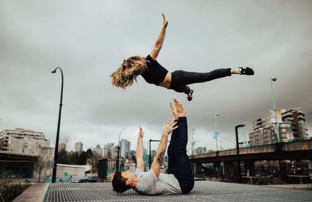 AcroYoga at STRETCH